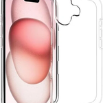 Backcover hoesje Impact Silicon - Transparant (iPhone 16 Plus)