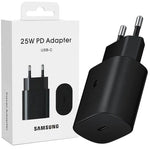 Samsung Fast Charger - Type C 25w - Zwart - Origineel