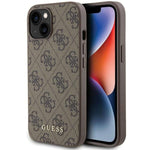 Backcover Hoesje van Guess - Bruin (iPhone 15)