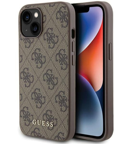 Backcover Hoesje van Guess - Bruin (iPhone 15)