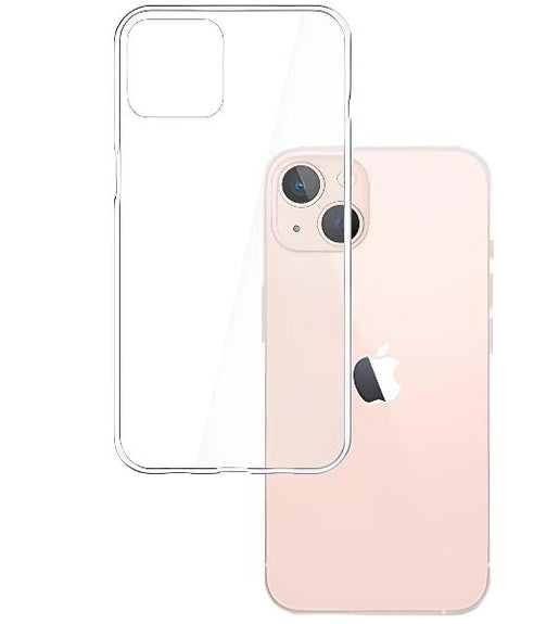 Backcover hoesje Impact Silicon - Transparant (iPhone 15)