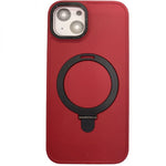 iPhone 11 Magsafe Ring en Standaard Hoesje - Rood