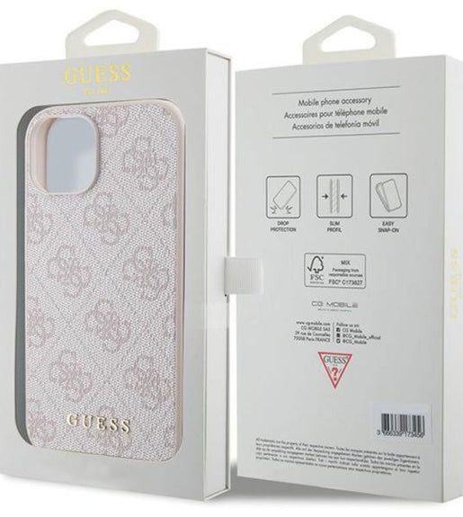 Backcover Hoesje van Guess - Roze (iPhone 15)