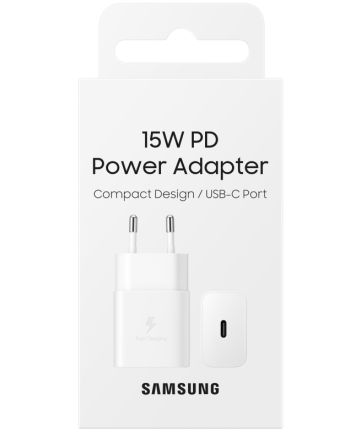 Samsung Fast Charger - Type C 15w - Wit - Origineel