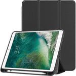 iPad 10.2 inch Trifold iMoshion Case - Zwart